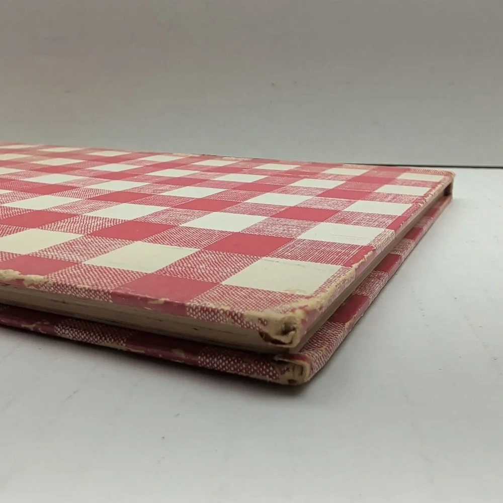Vintage 1963 Better Homes and Gardens Junior Cook Book Meredith Press Gingham